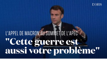 L'appel d'Emmanuel Macron aux pays d'Asie-Pacifique pour faire pression sur la Russie