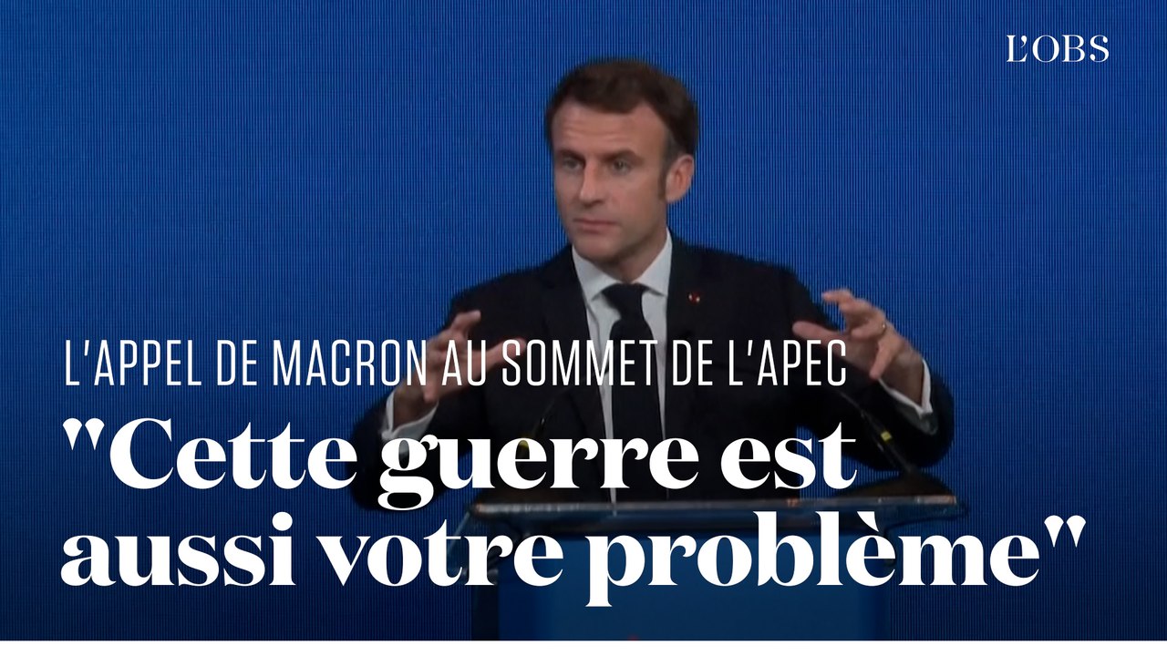 L'appel d'Emmanuel Macron aux pays d'Asie-Pacifique pour faire pression sur la Russie