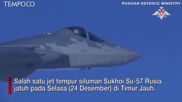 Jet Tempur Siluman Su-57 Jatuh, Kecelakaan Pertama Pesawat Tercanggih Rusia