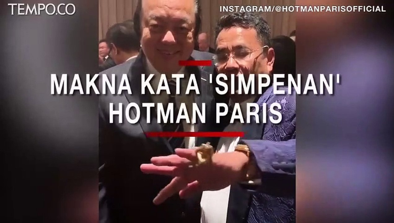 Candaan Kata Simpenan Hotman Paris yang Bikin Dato Sri Tahir Protes