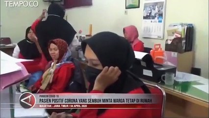 Pesan dari Pasien yang Sembuh COVID-19: Tetap di Rumah