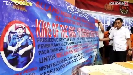 Descargar video: Ketua IMD King of The King yang Ditangkap Polisi Berstatus ASN