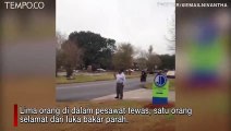 Detik-detik Pesawat Jatuh di Louisiana, 5 Tewas termasuk Wartawan Olahraga