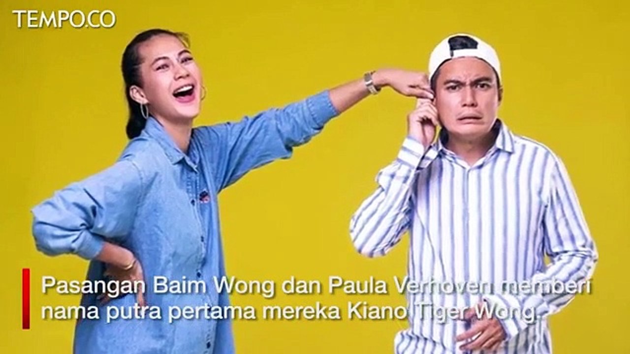Makna Nama Tiger Wong, Anak Pertama Baim Wong dan Paula
