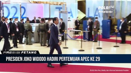 Presiden Jokowi Hadiri Pertemuan APEC Ke 29