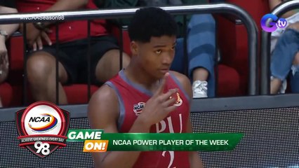 NCAA Season 98 | Game On Power Player (Week 10): Enoch Valdez (LPU) | Game On (Nov. 16, 2022)