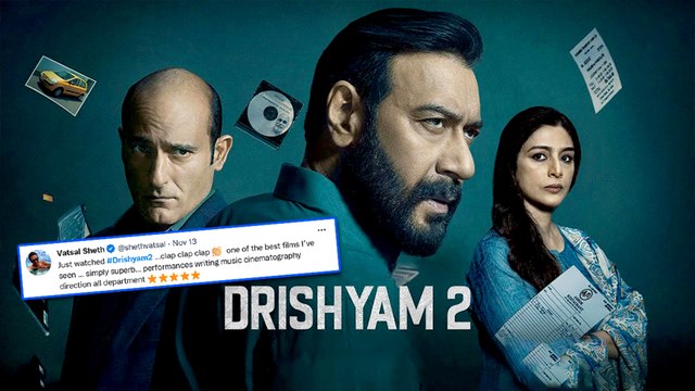 Drishyam 2 Twitter Review: Netizens Call Ajay Devgn, Akshaye Khanna Starrer A 'Blockbuster'