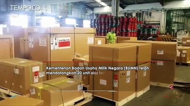 Bisa Tes 10 Ribu kali Per Hari, BUMN Datangkan Alat dari Swiss