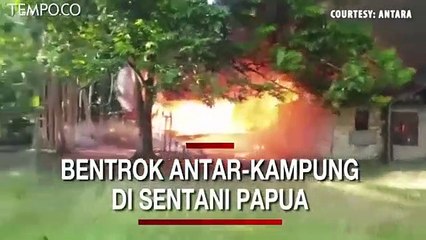Kembali Meletus, Bentrok Antar-kampung di Sentani Papua