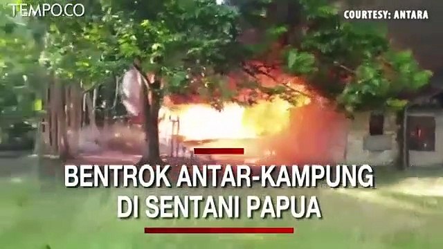 Kembali Meletus, Bentrok Antar-kampung di Sentani Papua