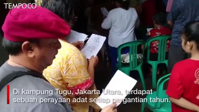 Adat Mandi-Mandi, Cara Warga Kampung Tugu Rayakan Tahun Baru
