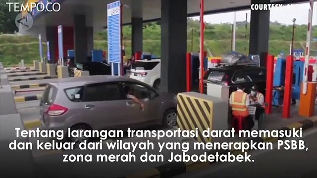 Larangan Mudik Mulai Berlaku, Pelanggar Bisa Kena Denda