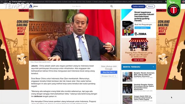 Benarkah Cina akan Masuk ke Indonesia Ketika Sudah Kacau dengan Alasan Mengamankan Harta yang Dipinjam?