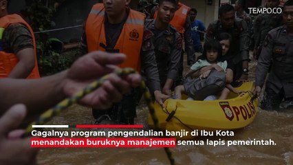 Kambing Hitam Banjir Jakarta