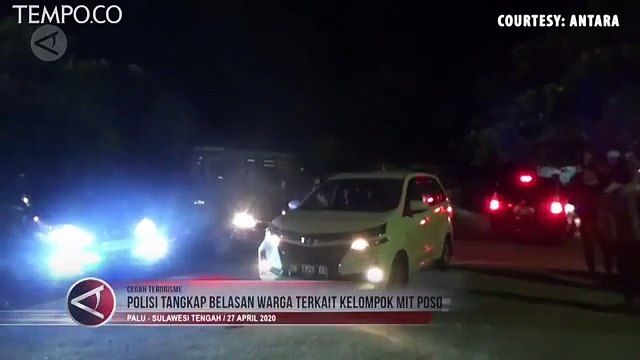Polisi Tangkap Belasan Warga Terkait Kelompok MIT Poso