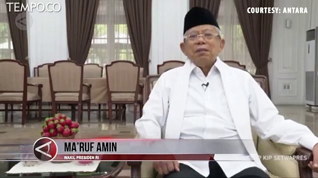 Wapres Ma‚Äôruf Amin: Tetap Semangat Ibadah Puasa di Rumah