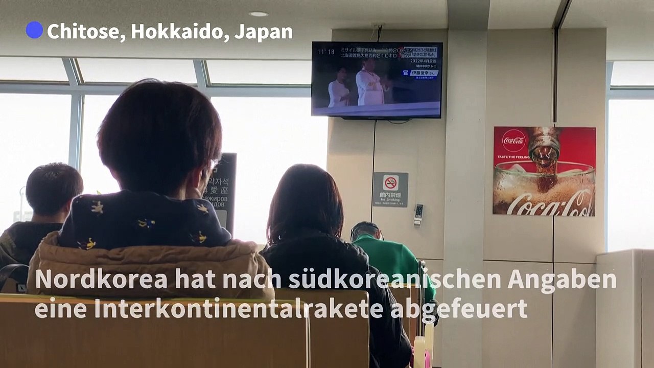 Nordkorea feuert offenbar interkontinentalrakete ab