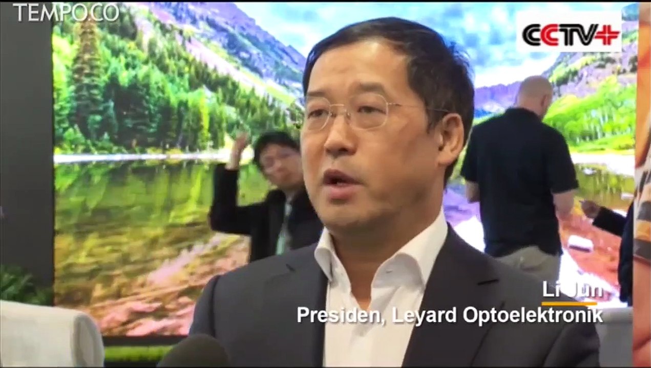 Tampilan Teknologi Microled di CES Las Vegas