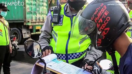 Cek Fakta: Pengendara Tidak Mengenakan Masker Didenja Rp 5 Juta?