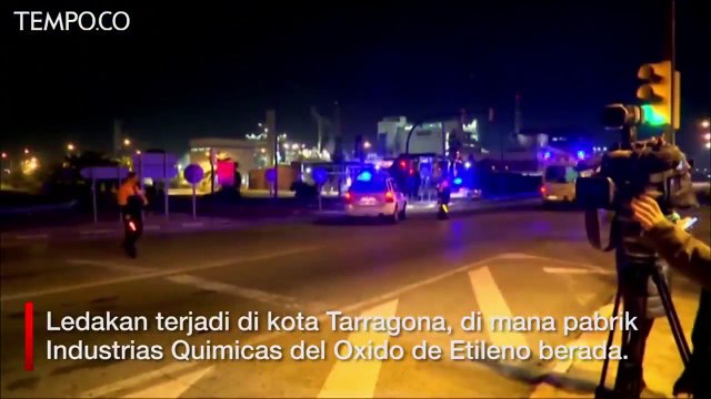 Satu Orang Tewas Akibat Ledakan Pabrik Kimia di Tarragona Spanyol