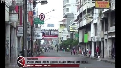 PSBB Bandung Berakhir, Ini 17 Ruas Jalan Utama yang Dibuka