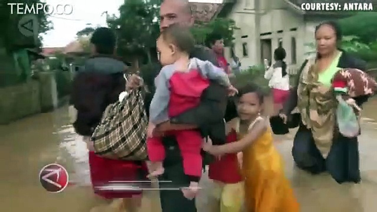 Sungai Meluap, Ratusan Rumah di Lebak Terendam Banjir