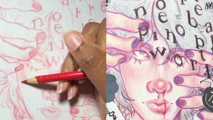 K-pop stan uses her unique drawing skills to pay a beautiful tribute to j-hope