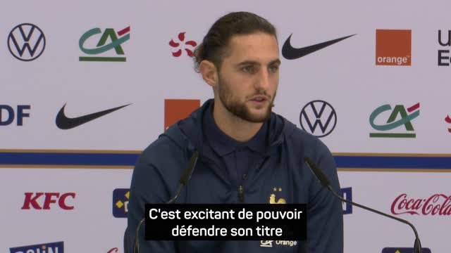 Bleus - Adrien Rabiot estime que la France peut écrire l'histoire