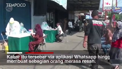 Cek Fakta: Benarkah COVID-19 Sengaja Dimasukkan ke Tubuh Lewat Rapid Test?