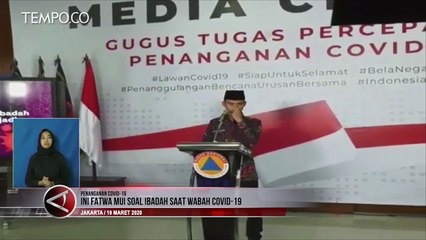 Ini Fatwa MUI soal Ibadah saat Wabah COVID-19