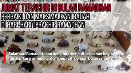 Doa Rasulullah SAW saat Akhir Ramadan