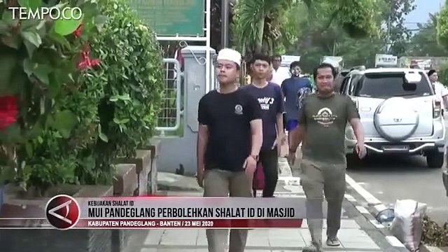 MUI Pandeglang Izinkan Shalat Idul Fitri di Masjid