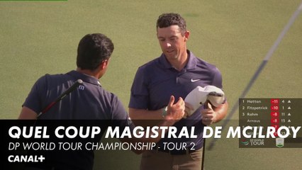 Incroyable coup de fusil de McIlroy - DP World Tour Championship 2ème tour