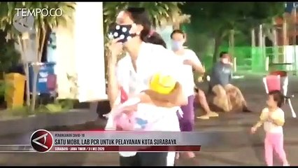 Kota Surabaya Dapat Pinjaman Satu Unit Mobil PCR