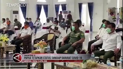 Papua Tetapkan Status Tanggap Darurat COVID-19