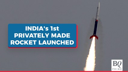 Skyroot Launches India's First Privately-Made Rocket — Vikram S.