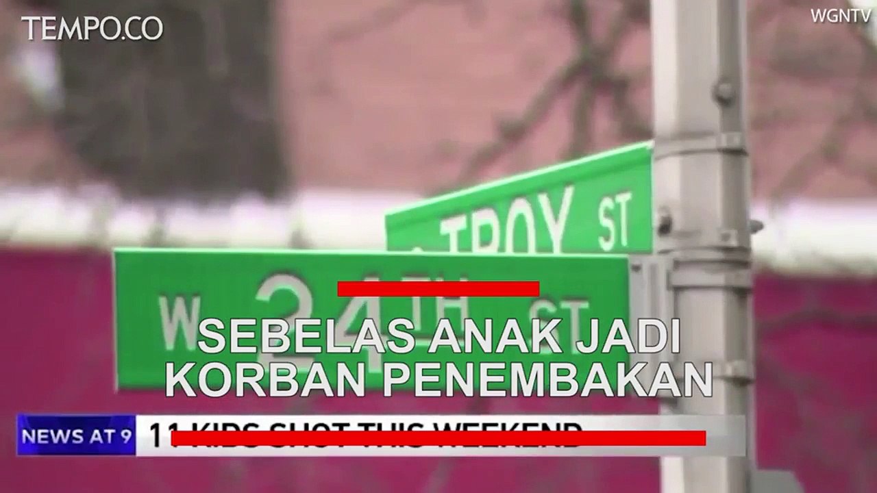 Sebelas Anak Menjadi Korban Tembak Selama Akhir Pekan di Amerika