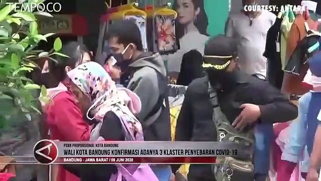 3 Klaster Penyebaran Covid-19 di Kota Bandung, 10 Orang Positif