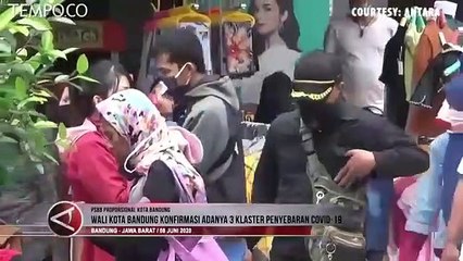 3 Klaster Penyebaran Covid-19 di Kota Bandung, 10 Orang Positif