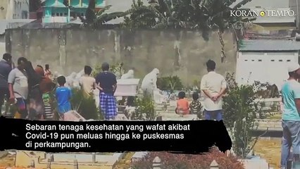 Kematian Tenaga Kesehatan Meluas ke Puskesmas | KORAN TEMPO