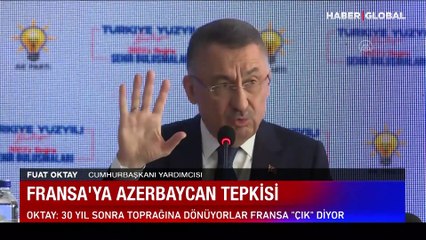 Fransa'ya Azerbaycan tepkisi