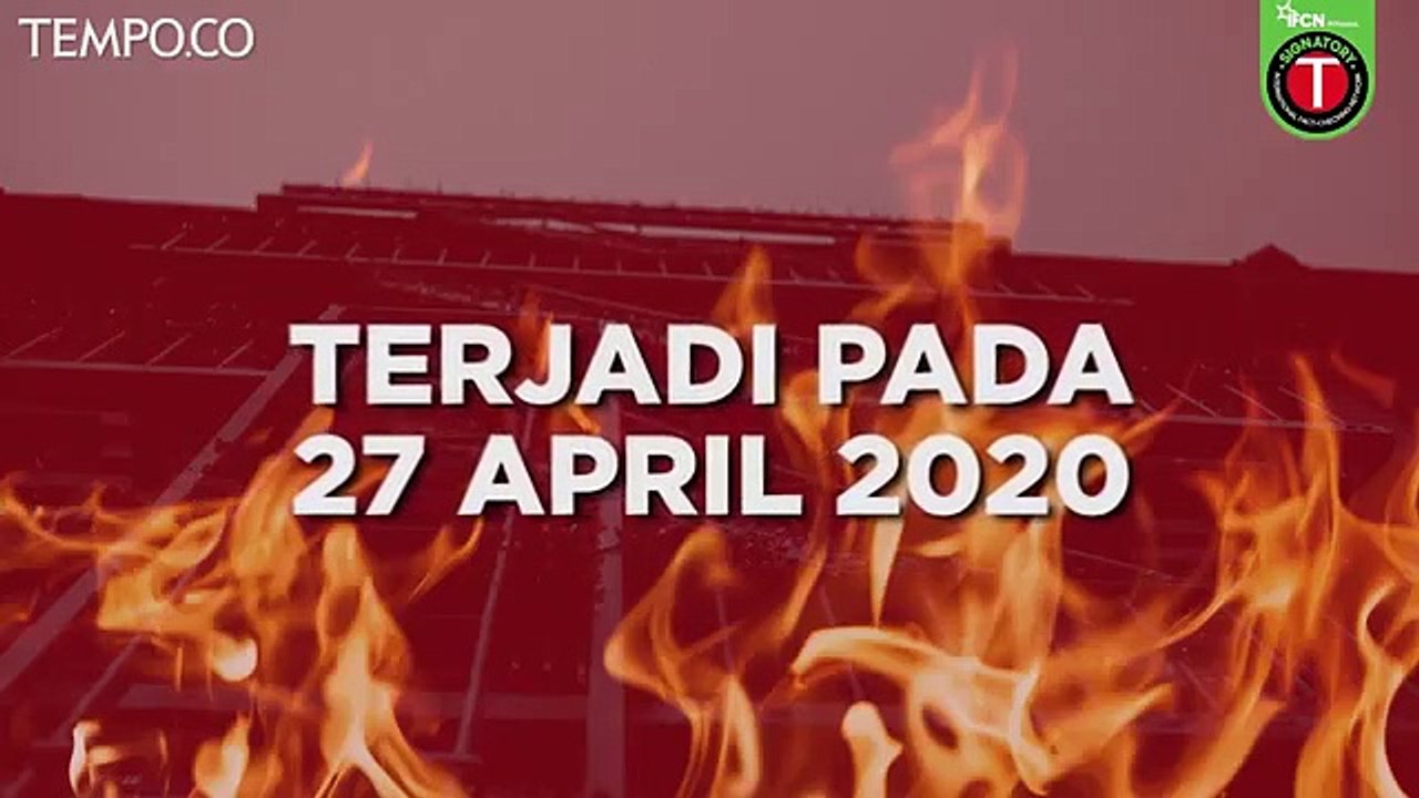 [Cek Fakta] Benarkah Gereja Christ Cathedral yang Terbakar adalah Dapur Tempat Masak Nasi Anjing?