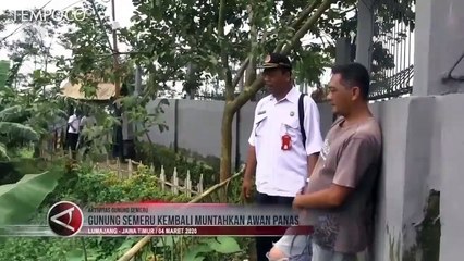 Gunung Semeru Tujuh Kali Muntahkan Lava Pijar