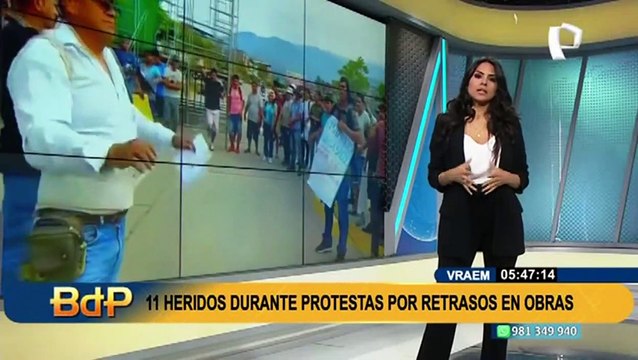 Vraem: Enfrentamientos entre pobladores y policías deja 11 personas heridas