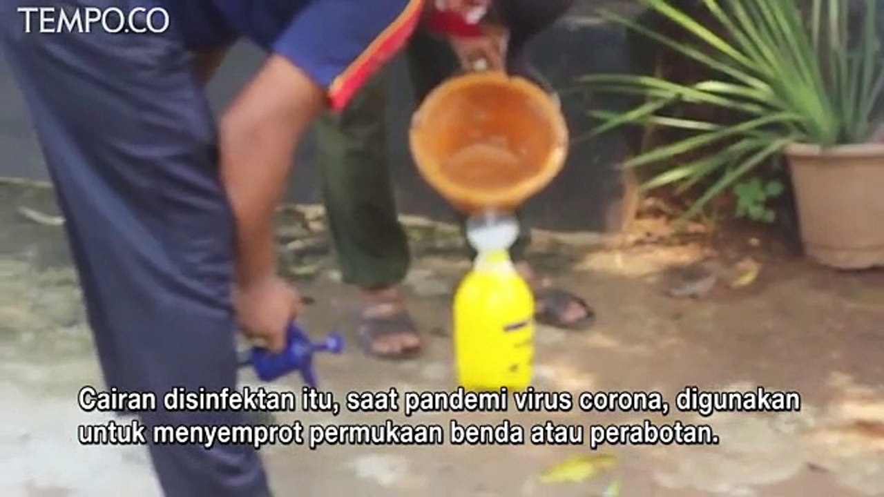 Kreasi Meracik Disinfektan Sendiri, Dokter Sheila Taly Salsabila Punya Cara