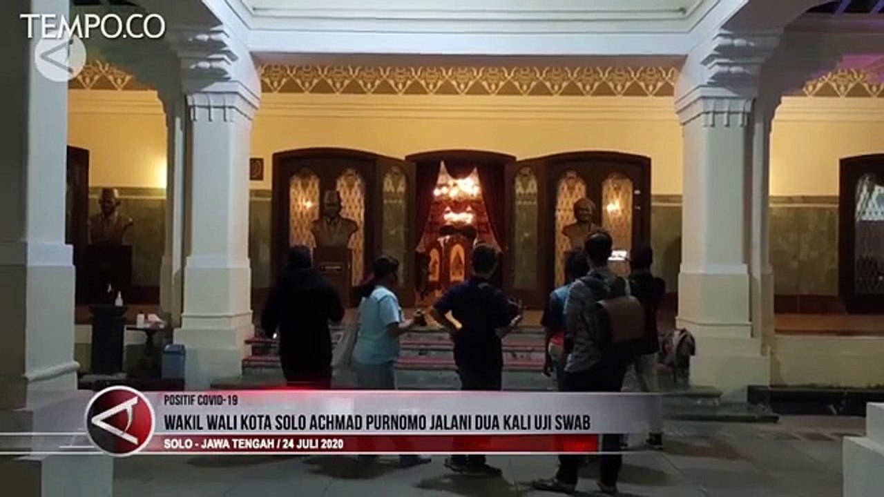 Wakil Wali Kota Solo Positif COVID-19 Usai Menjalani Dua Kali Uji Swab