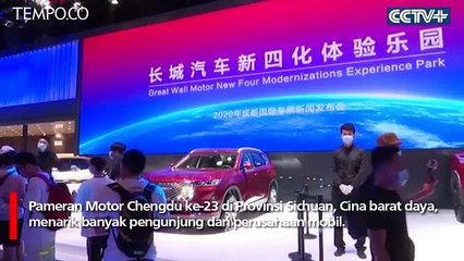 Kendaraan Energi Baru Bersaing di Chengdu Motor Show