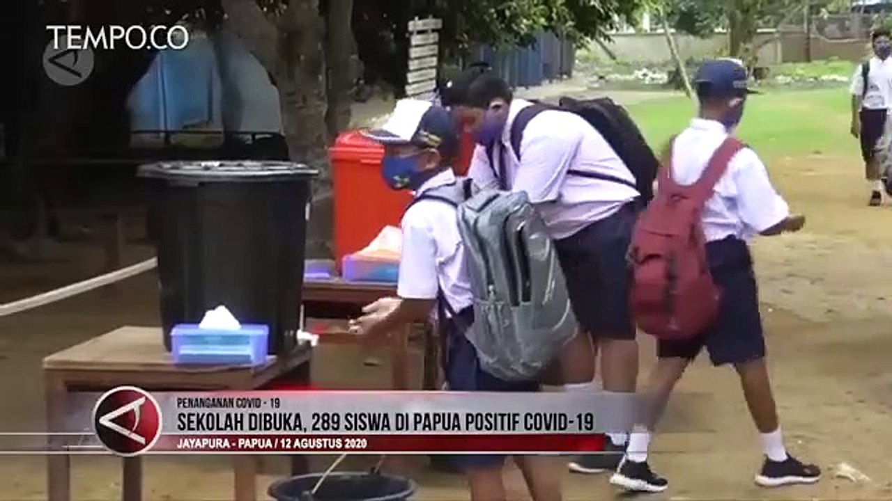 Sekolah Dibuka, 289 Siswa di Papua Positif COVID-19