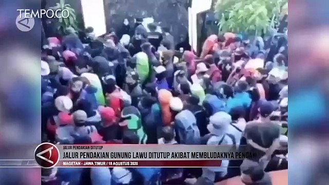 Membludak Pendaki, Jalur Pendakian Gunung Lawu Ditutup