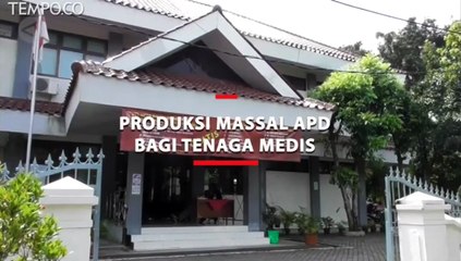 Produksi Massal Alat Pelindung Dini Bagi Tenaga Medis